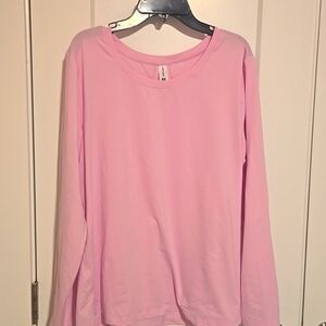NWOT ALL IN MOTION PINK ATHLETIC LONG SLEEVE TEE